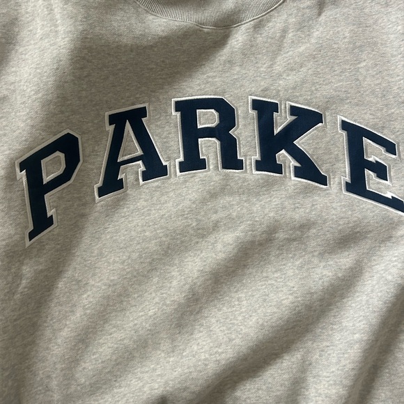 NEVER WORN NEW Parke Varsity Crewneck!! - Picture 3 of 4